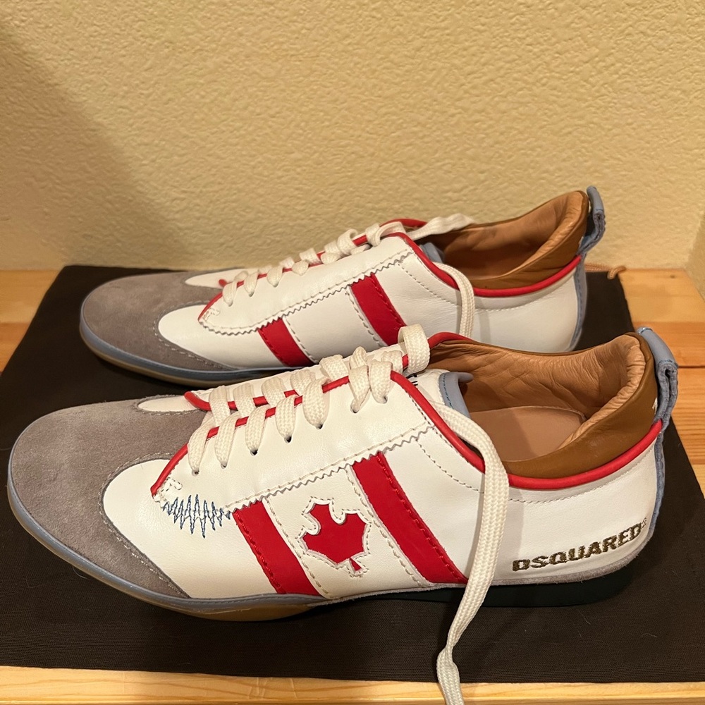 DSQUARED2 white/grey size 42 1/2 - Picture 4 of 10